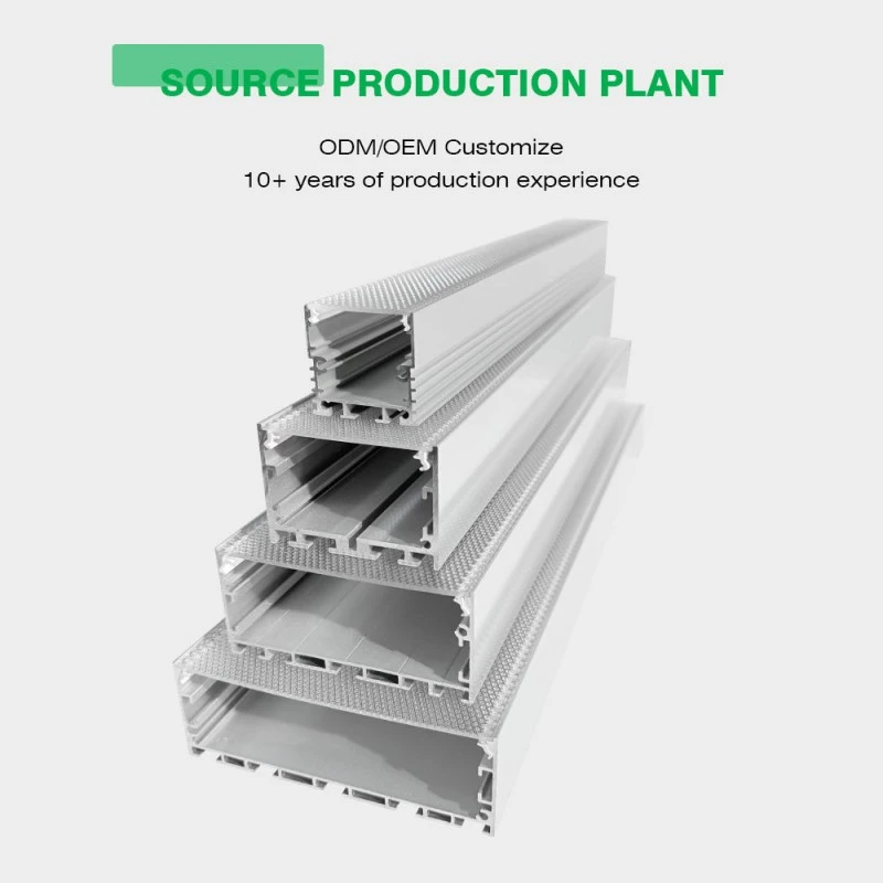 Abajur din extrudare cu model diamant acrilic