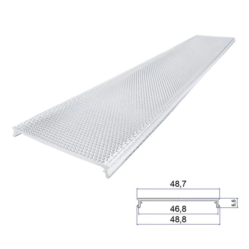 Abajur din extrudare cu relief acrilic Abajur din extrudare cu relief acrilic