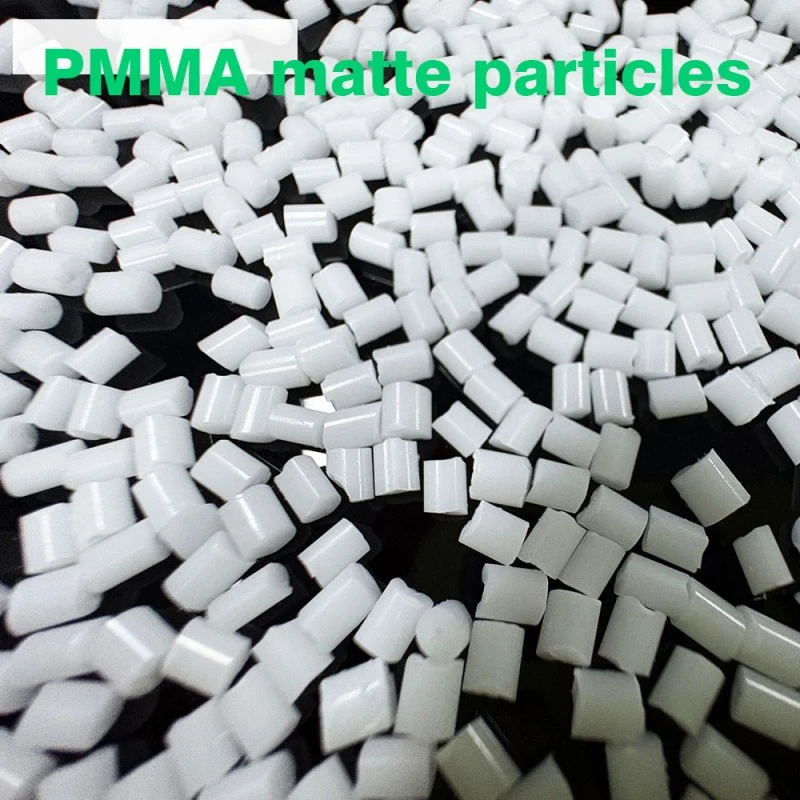 Material acrilic mat modificat