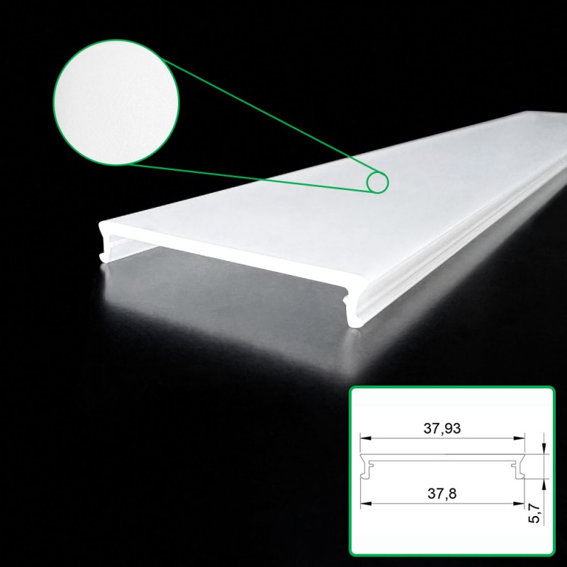 Abajur din policarbonat extrudat mat Abajur din policarbonat extrudat mat