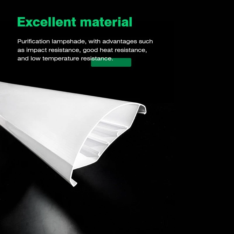 Lampă de purificare extrudată cu două culori
