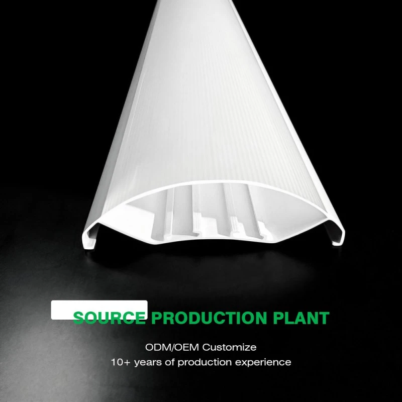 Lampă de purificare extrudată cu două culori