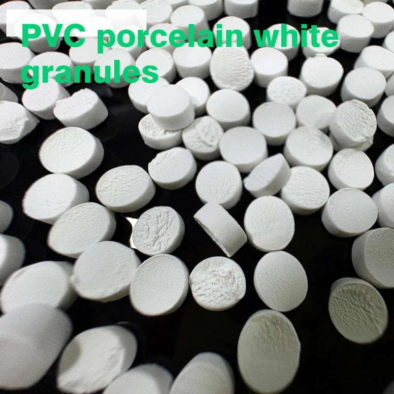 Material PVC porțelan alb