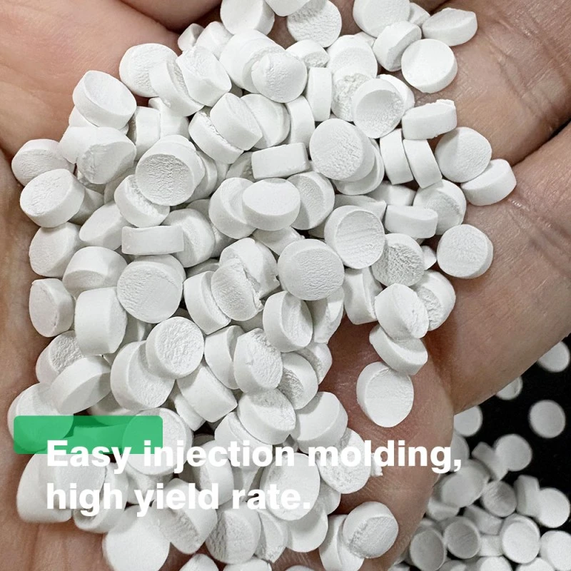 Material PVC porțelan alb