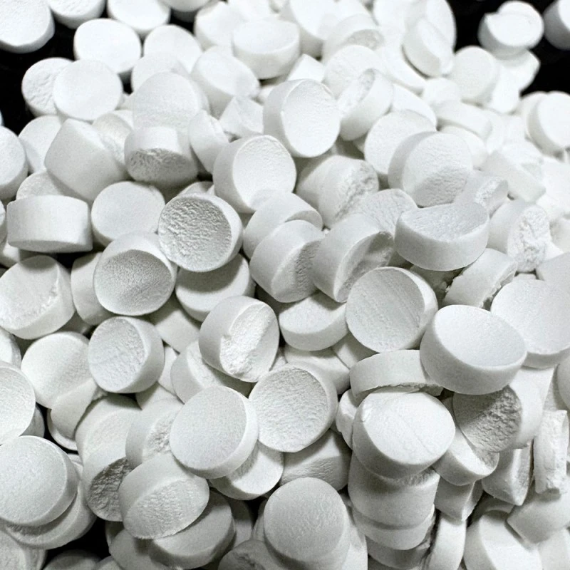 Material PVC porțelan alb